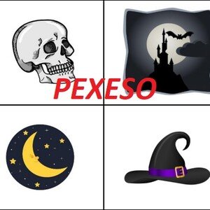 Pexeso - čarodějnice