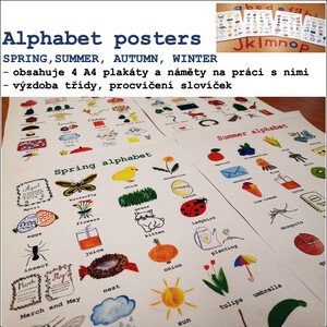 Alphabet posters