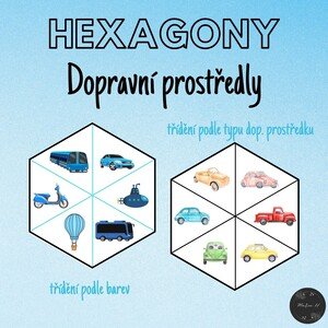 Dopravní prostředky, hexagony