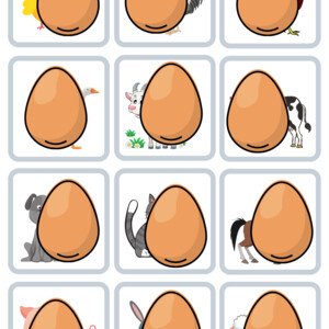 Jaké zvíře se skrývá za vajíčkem?