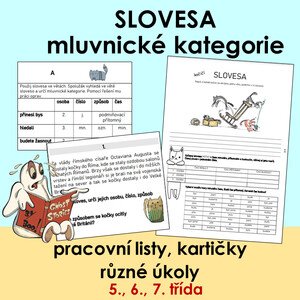 Slovesa - 5., 6., 7. ročník