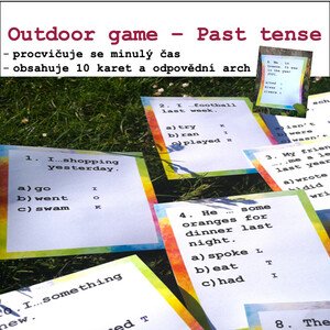 Outdoor quiz - Past tense (minulý čas)