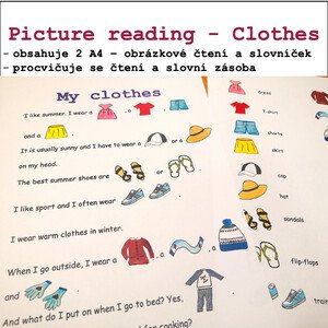 Picture reading - Clothes