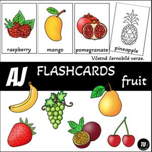 Flashcards - fruit (ovoce)