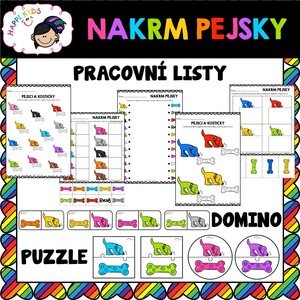 NAKRM PEJSKY - Sada na rozlišování barev