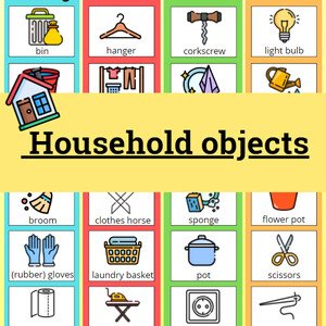 Vocabulary: Household objects