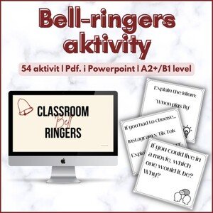 Bell-ringers | 54 aktivit na začátek/konec hodiny | A2-B1 úroveň