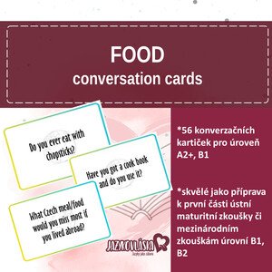 Food conversation cards