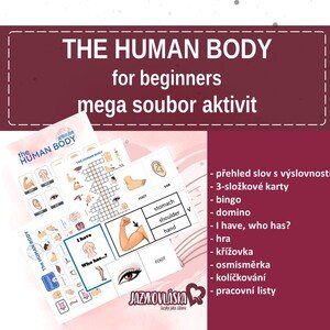 The human body for beginners velký set