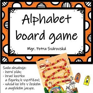 Alphabet board game