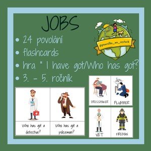 JOBS - flashcards and game