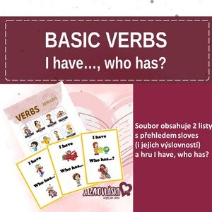 I have, who has BASIC VERBS