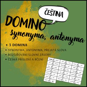 Domino - antonyma, synonyma