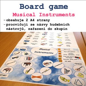 Musical Instruments - Board game