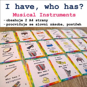 I have, who has? Musical Instruments