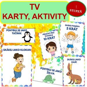 TV - karty a aktivity