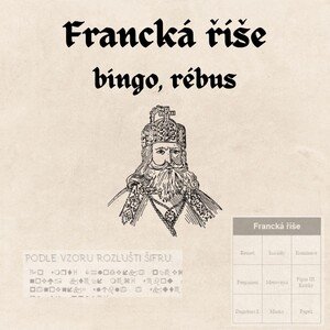 Francká říše - rébus, bingo
