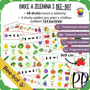 Ovoce a zelenina s Bee-bot