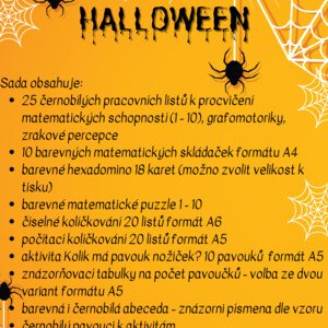 Halloweenský soubor pro děti