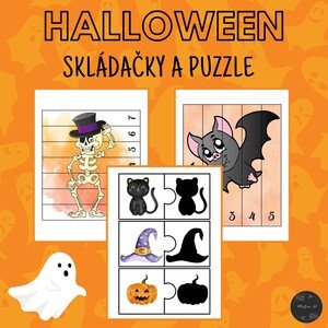 Halloween skládačky a puzzle