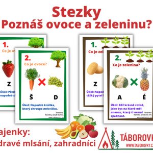Stezky - Poznáš ovoce a zeleninu?