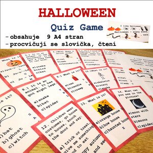 Halloween - quiz game