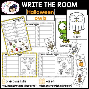 WRITE THE ROOM - Halloween owls