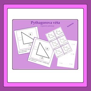 Pythagorova věta - odvěsny