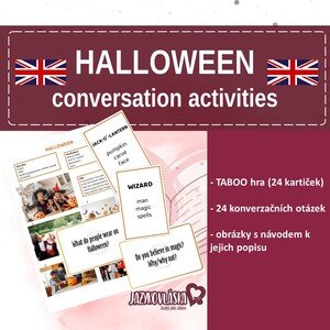 Halloween conversation activities