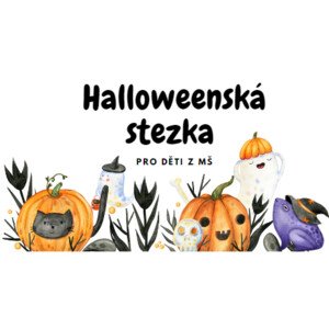 Halloweenská stezka pro děti z MŠ