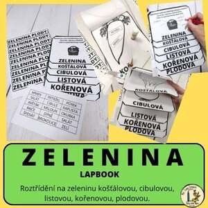 ZELENINA - LAPBOOK