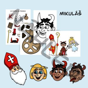 Mikuláš - aktivity a ilustrace