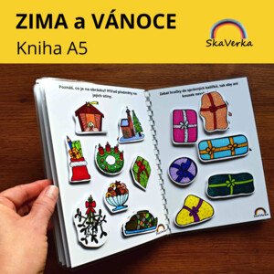 Kniha plná aktivit - ZIMA A VÁNOCE /formát A5/