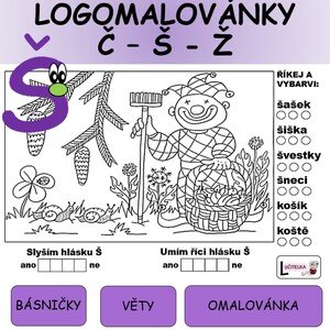 Logomalovánky - hlásky ČŠŽ