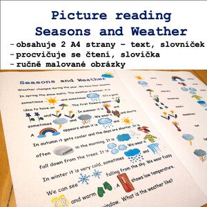 Picture reading - Seasons and Weather