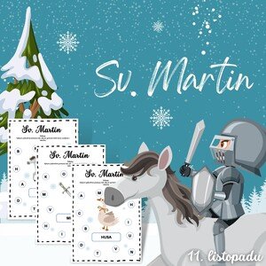 Sv. Martin - hry s písmeny