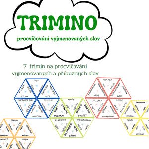 Vyjmenovaná slova - TRIMINO
