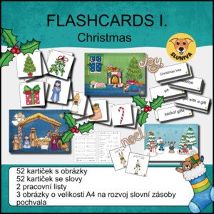 Flashcards I. - Christmas - Sluniva
