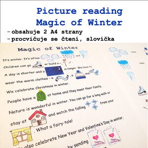 Picture reading Magic of Winter