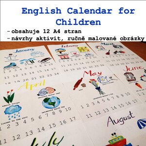 English Calendar for Children
