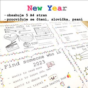 New Year review - Nový rok - psaní