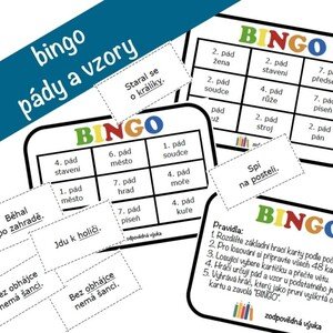 Bingo: pády a vzory podstatných jmen
