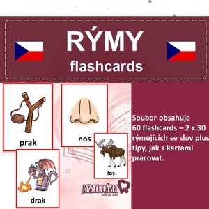 Rýmy flashcards