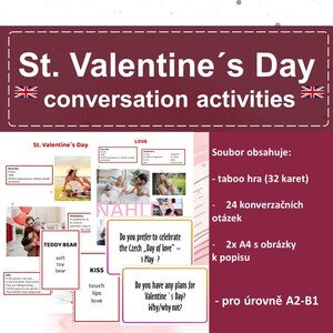 St. Valentine´s Day conversation activities