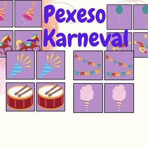 Pexeso - Karneval