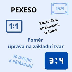 Pexeso - poměr