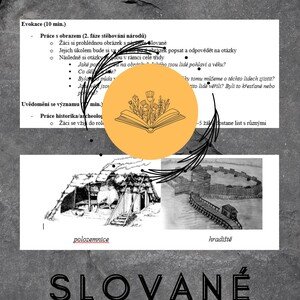 Příchod Slovanů - plán hodiny