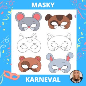 Karnevalové masky zvířat