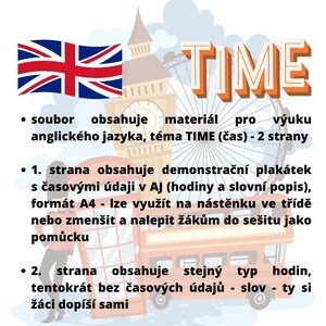 Anglický jazyk - Time