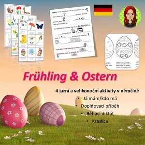 Jaro, Velikonoce - 4 aktivity pro němčináře
